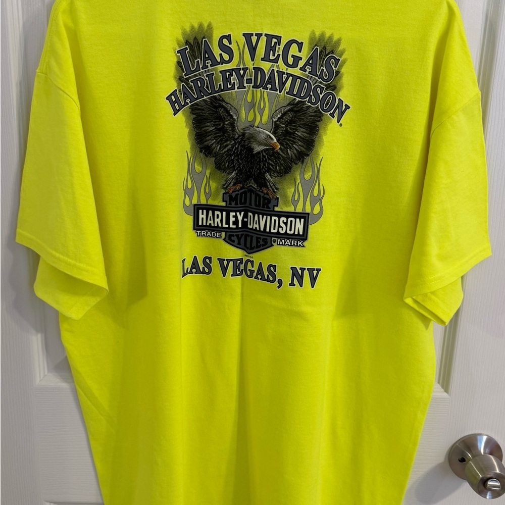 Bundle - Vintage Harley Davidson Men’s SS T- Shirts, Las Vegas  Size XL - Picture 3 of 5
